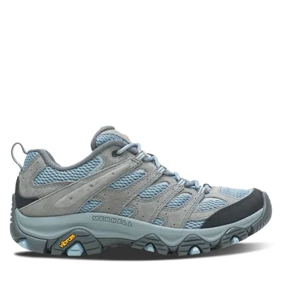 Women's Moab 3 Hiking Shoes Grey/Blue