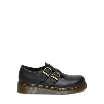 Dr. Martens Little Kids 8065 Softy T Leather Mary-Jane Shoes Black, Largeittle Kid