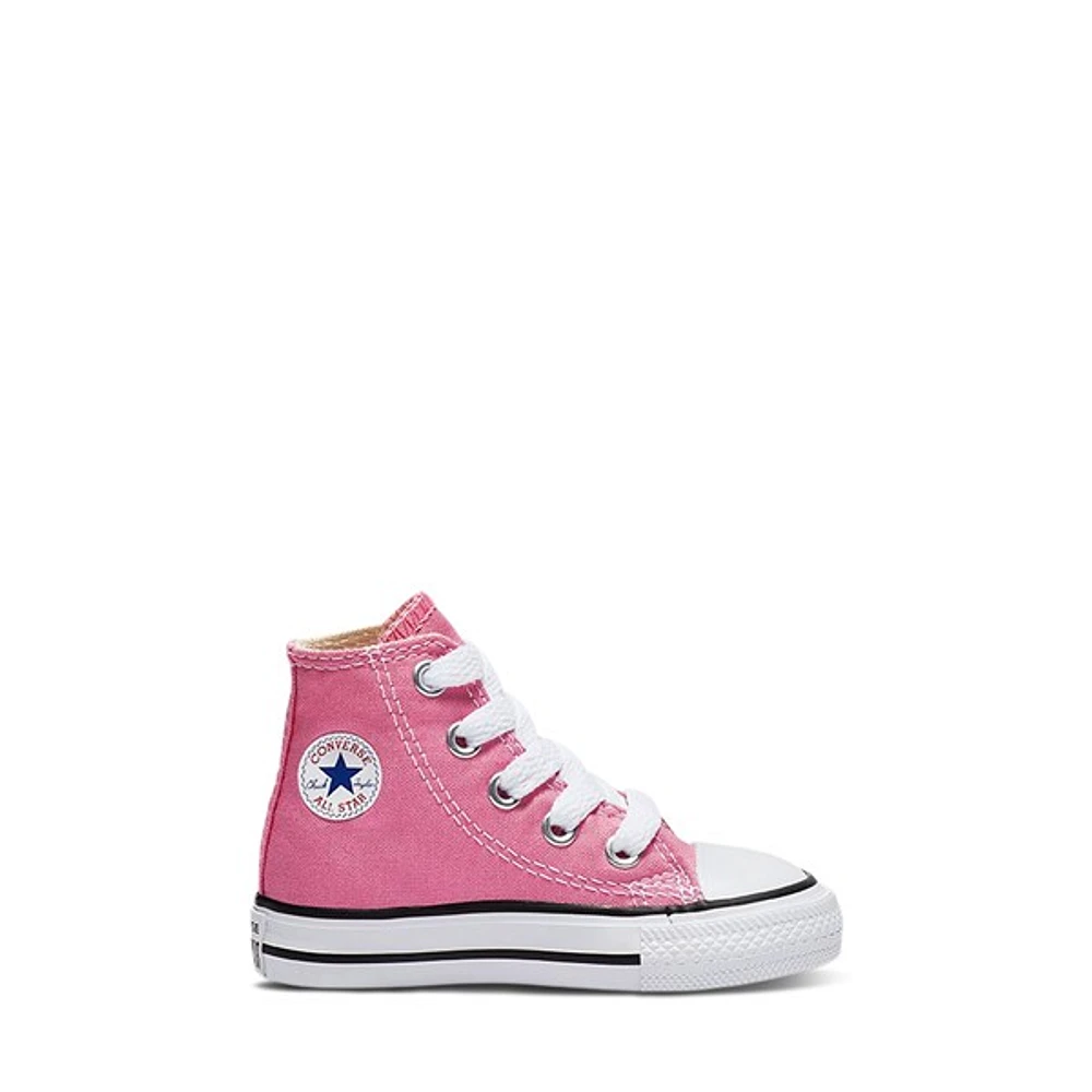 Converse Toddler's Chuck Taylor Hi Sneakers Rose, Toddler Canvas