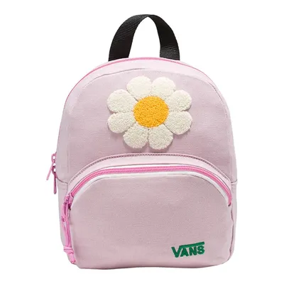 Vans Oversized Floral Mini Backpack in Purple, Cotton