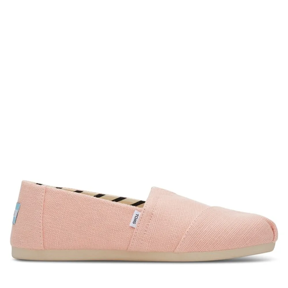 Women's Alpargata Slip-Ons Peach