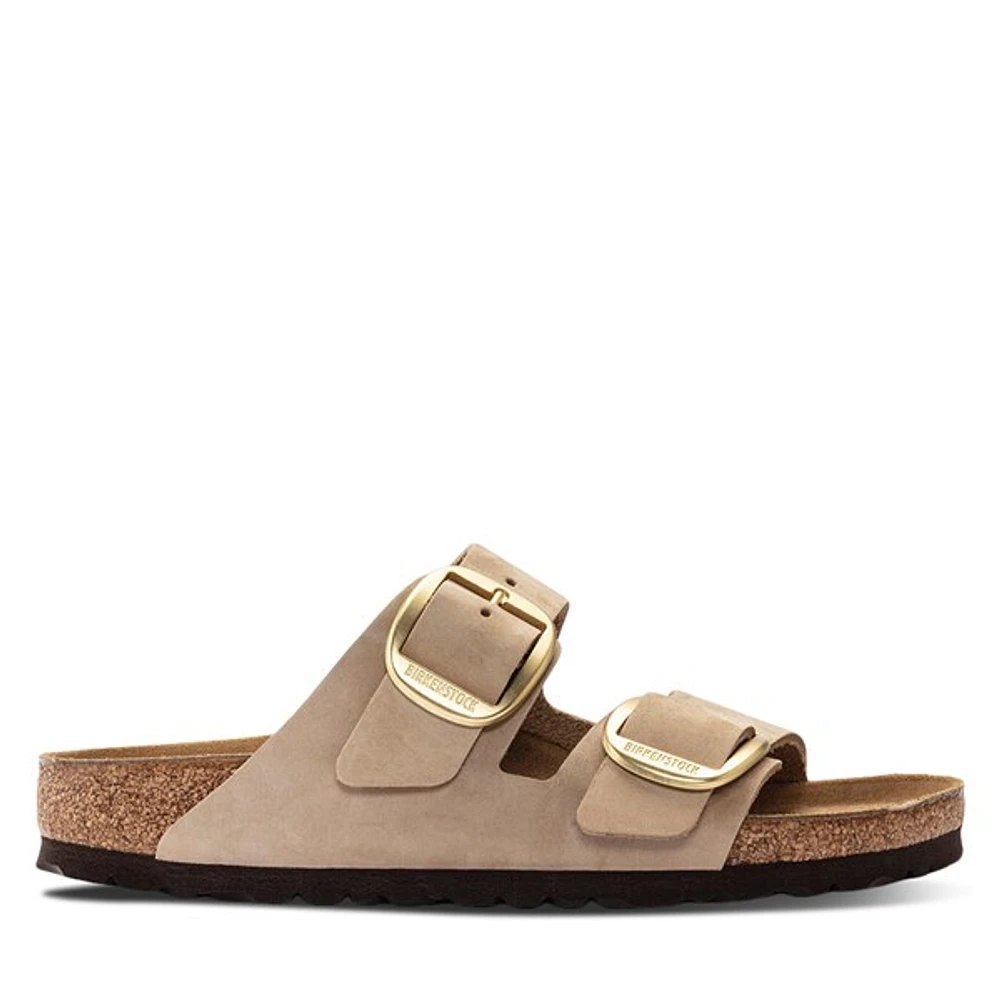 Birkenstock Women's Arizona Big Buckle als Beige, / EU Suede