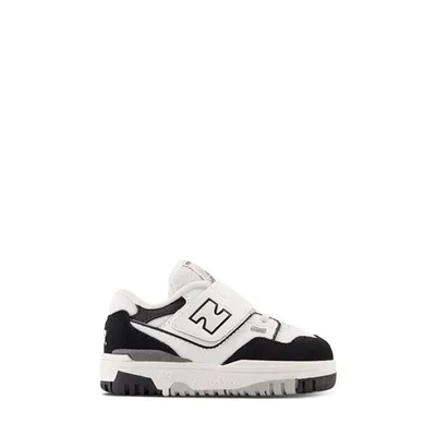 Toddler's' BB550 Sneakers White/Black