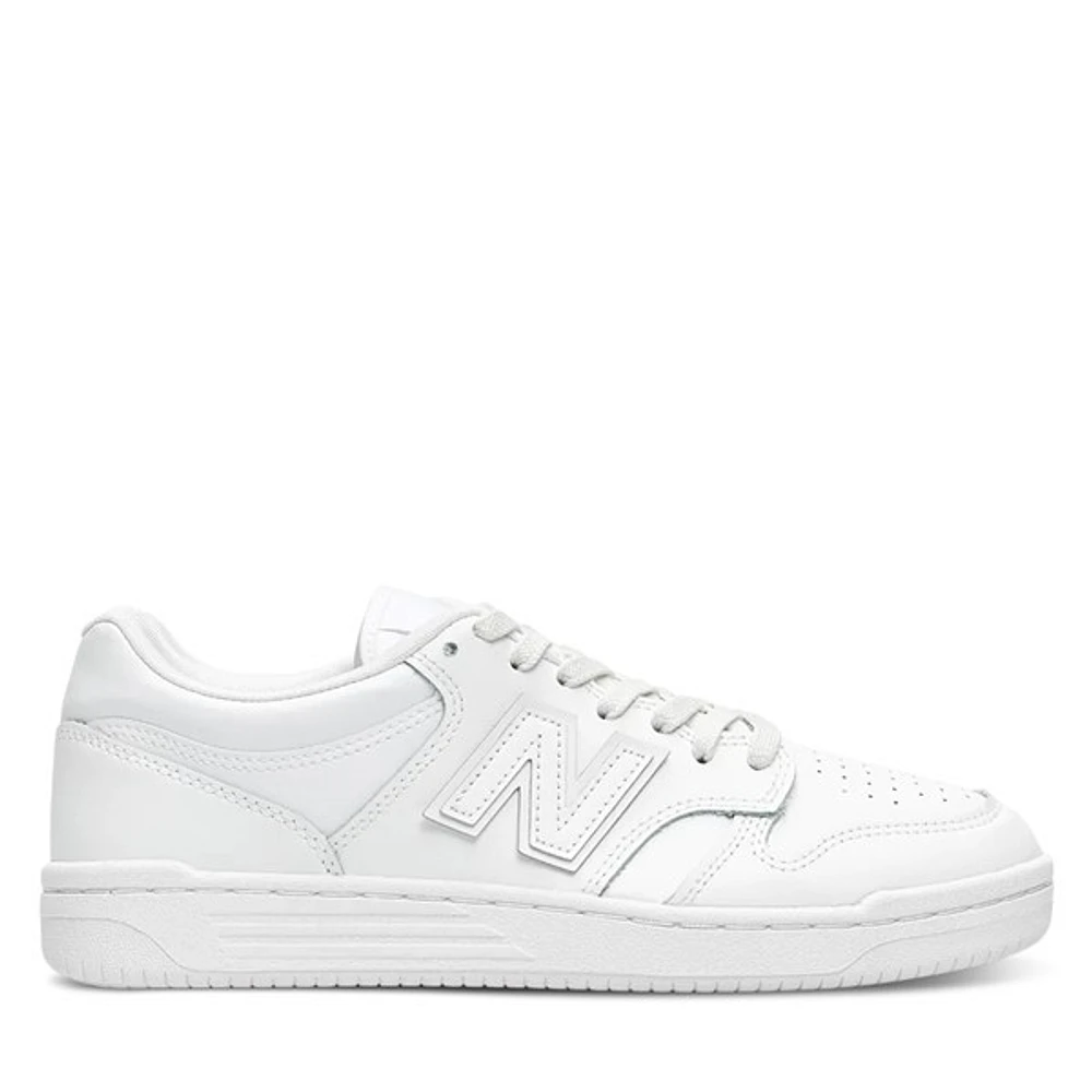 New Balance BB480 Sneakers White, Womens / Mens Leather