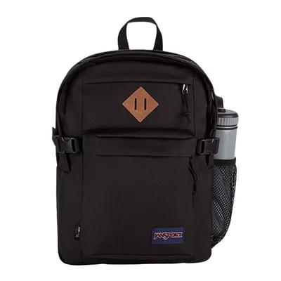JanSport Main Campus Backpack in Black, Polyester