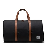 Herschel Supply Co. Novel Duffle Bag in Black/Brown in Black Misc, Vegan Leather