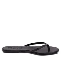 Floyd Women's Sophie Thong Sandals Black, Leather