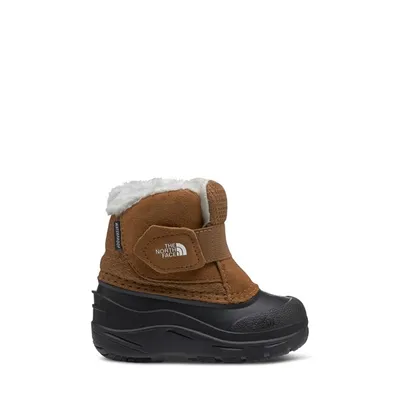 Bottes d'hiver Alpenglow II brunes pour tout-petits en Brun Moyen, taille Toddler - The North Face | Little Burgundy Shoes