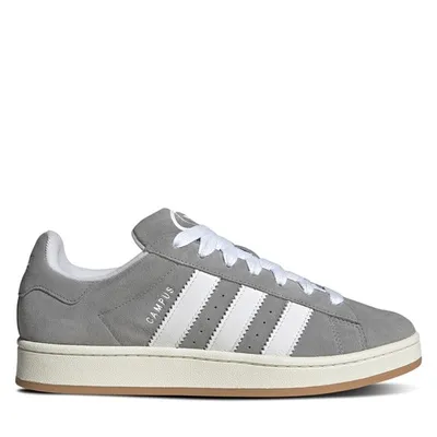 adidas Men's Campus 00s Sneakers Gray/White, Leather