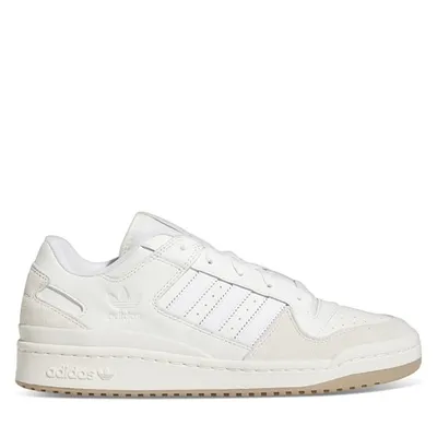 adidas Forum Low Sneakers Beige/White White Misc, Womens / Mens Leather