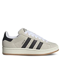 adidas Women's Campus 00s Sneakers Beige/Black White Misc, Suede