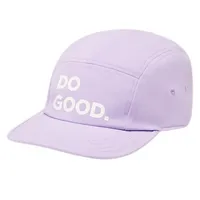 Do Good 5-Panel Baseball Cap in Mauve