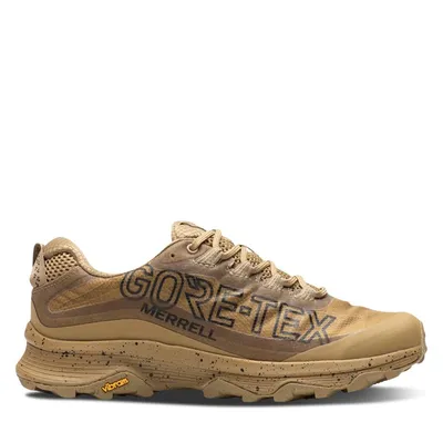 Merrell Moab Speed GORE-TEX SE Sneakers Camel Taupe, Rubber