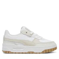 Women's Cali Dream Platform Sneakers White/Beige