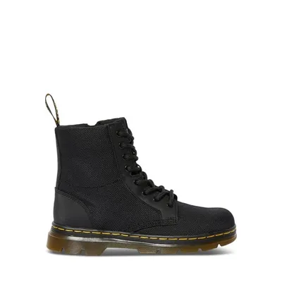 Bottes à lacets Combs Extra Tough Poly noires pour jeunes enfants, taille Little Kid - Dr. Martens | Burgundy Shoes