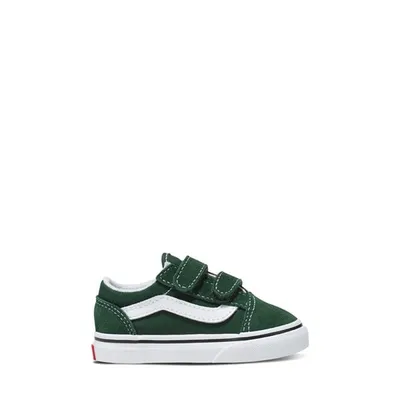 Toddler's Old Skool V Sneakers Green/White