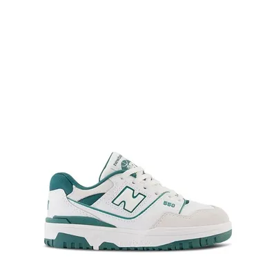 Little Kids' BB550 Sneakers White/Teal