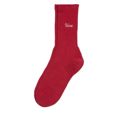 Dusker Crew Socks in Red