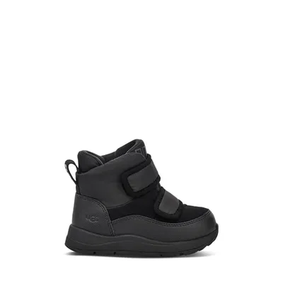 UGG Toddler's Yose Puffer Winter Waterproof Boots Black, Toddler Leather