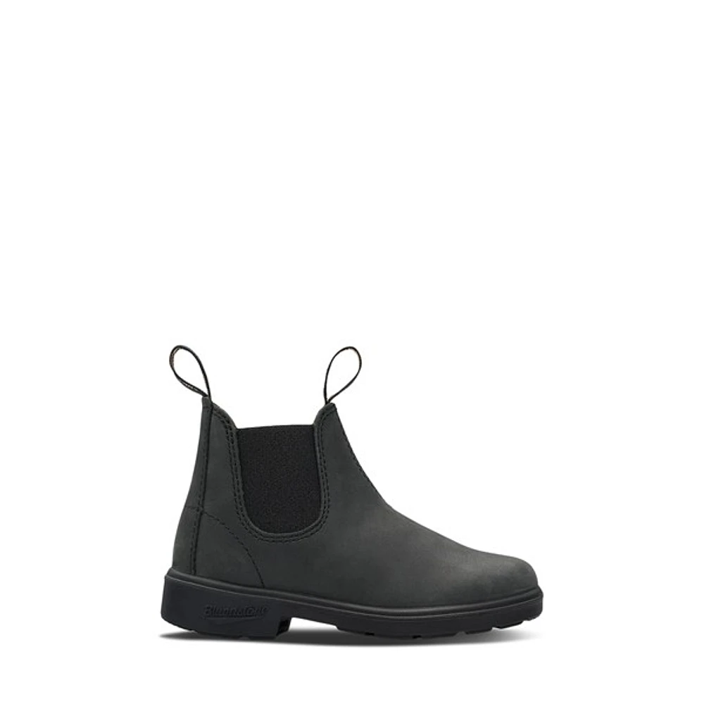 Blundstone Toddler's 1325 Chelsea Waterproof Boots Rustic Black Misc, Toddler / Aus Leather