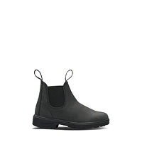Blundstone Toddler's 1325 Chelsea Waterproof Boots Rustic Black Misc, Toddler / Aus Leather