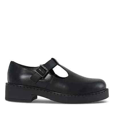 Chaussure à plateforme Mary Jane Charlotte noires pour femmes, taille - Floyd | Little Burgundy Shoes