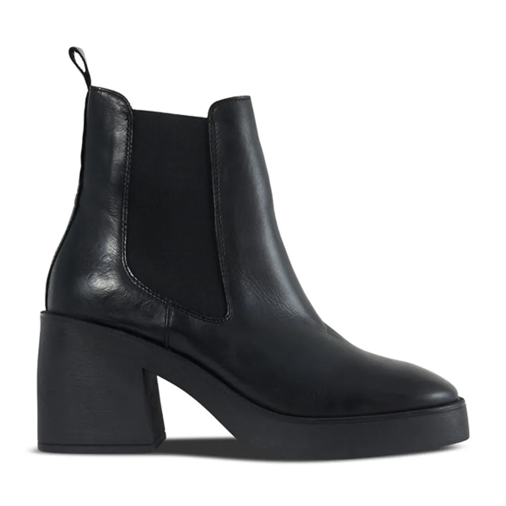 Bottes Chelsea Colette noires pour femmes, taille - Floyd | Little Burgundy Shoes