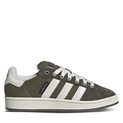 adidas Men's Campus Sneakers Green/White, Suede