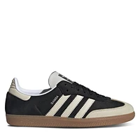 adidas Women's Samba OG Sneakers Black/Taupe/Gum, Leather