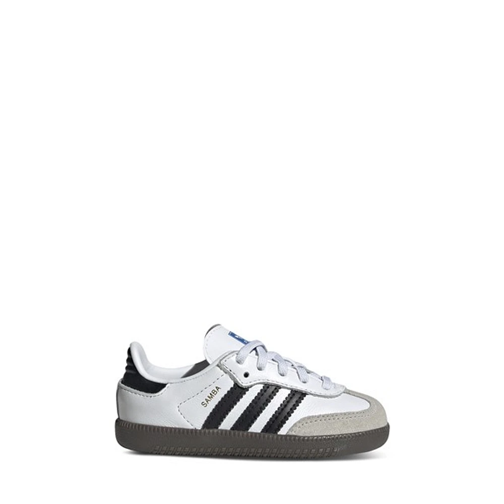 adidas Toddler's Samba OG Sneakers Black White Misc, Toddler Leather