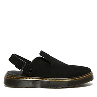 Dr. Martens Carlson Mules in Black, Size Womens 5 / Mens 4, Leather