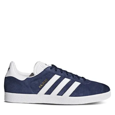 adidas Gazelle Sneakers Navy/White Suede Marine, Womens / Mens Leather