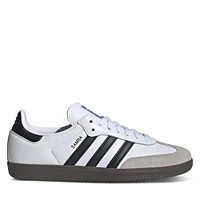 adidas Women's Samba OG Sneakers White Black, Leather