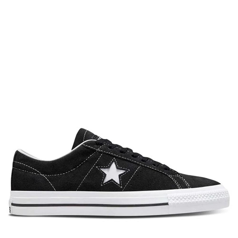 Converse One Star Pro Sneakers Black / Misc, Womens Mens Suede