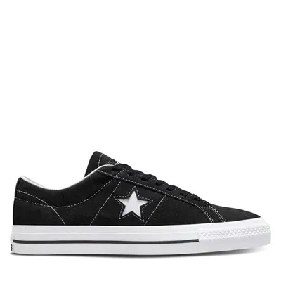 Converse One Star Pro Sneakers Black / Misc, Womens Mens Suede