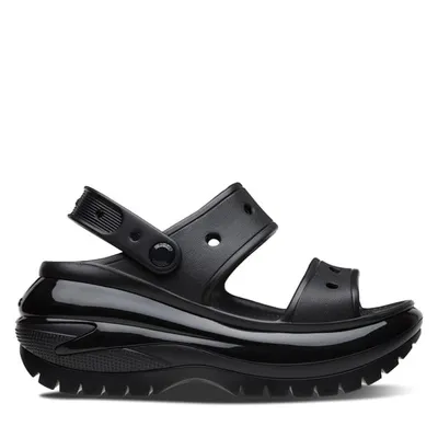 Sandales à plateforme Mega Crush noires pour femmes, taille - Crocs | Little Burgundy Shoes