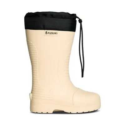 FUBUKI Niseko 2.0 Winter Waterproof Boots in Beige, Size Womens 6 / Mens 4, Polyester