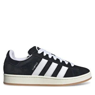 adidas Campus 00s Sneakers Black White, Womens / Suede