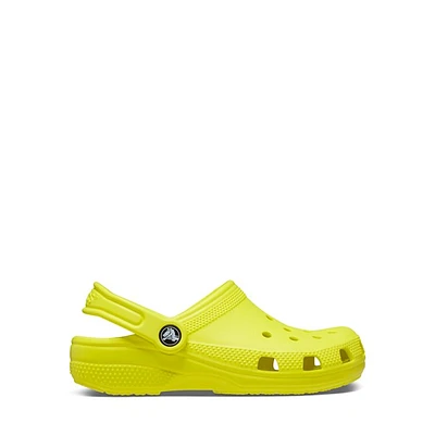Sabots classiques jaunes pour jeunes enfants en Jaune Divers, taille Little Kid - Crocs | Burgundy Shoes