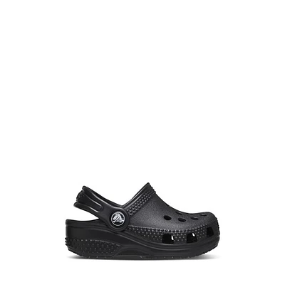 Crocs Baby's Classic Clogs in Black, Size Baby 2