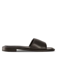 Floyd Women's Celine Slide Sandals Black, Leather