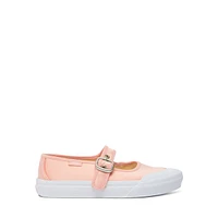 Vans Little Kids' Mary-Jane Shoes Pink/White Rose, Largeittle Kid Canvas
