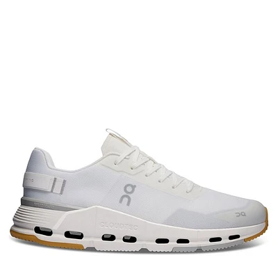 On Women's Cloudnova Form 2 Athletic Sneakers White, Rubber