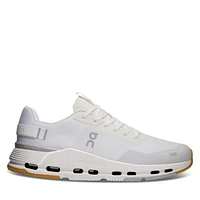On Women's Cloudnova Form 2 Athletic Sneakers White, Rubber