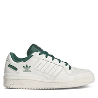 adidas Forum Low Sneakers Chalk/Green, Size Womens 9 / Mens 8, Suede