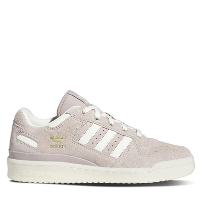 adidas Women's Forum Low Sneakers Gray/White, Suede