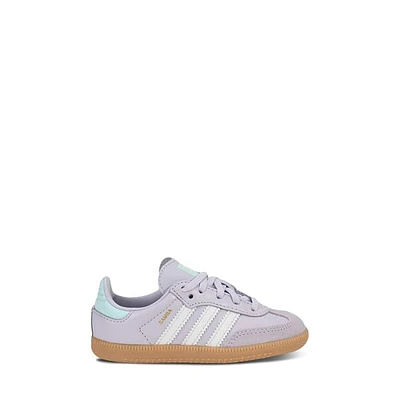 adidas Toddler's Samba OG Sneakers Purple/White/Gum, Toddler Leather