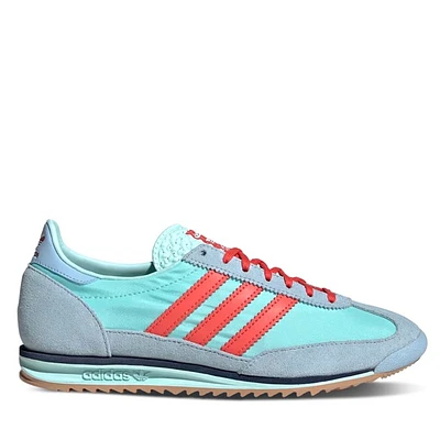 adidas Women's SL72 OG Sneakers Turquoise/Red, Suede