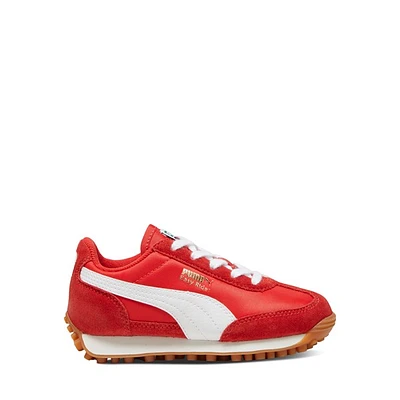 Puma Little Kids' Easy Rider Vintage Sneakers Red/White Rouge, Largeittle Kid Leather