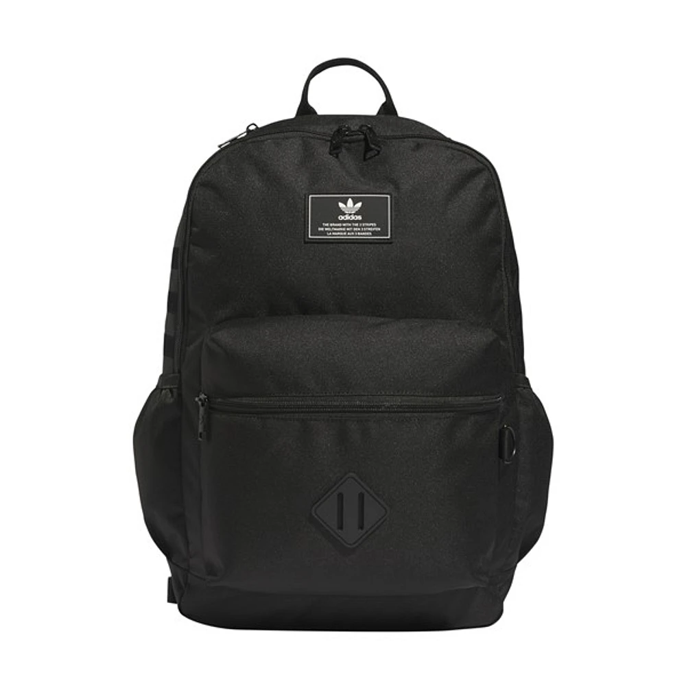 adidas National 3.0 Backpack in Black, Polyester